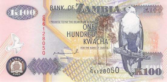 190 Kwacha 1992